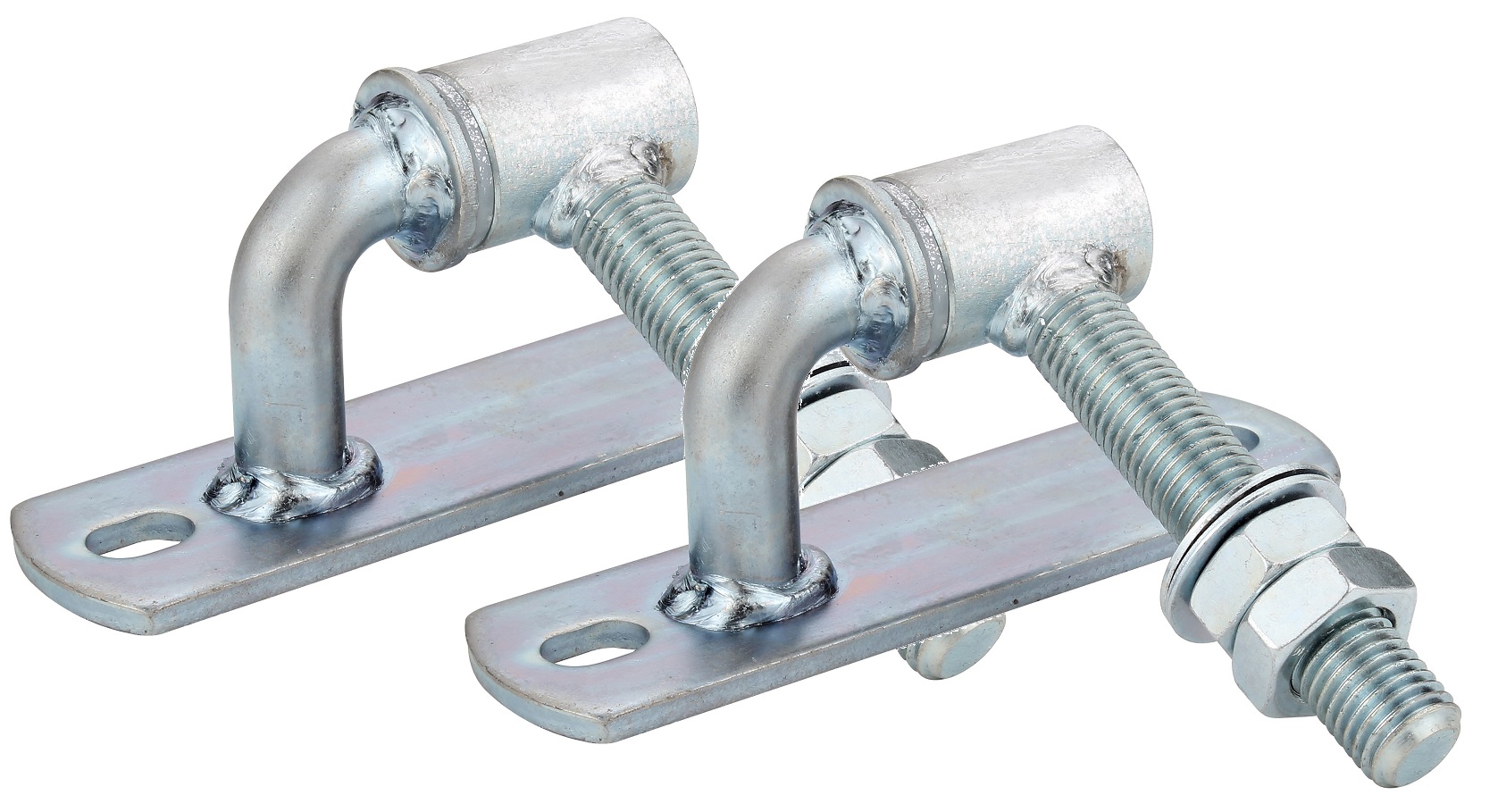 Gate Hinges Gudgeon Trunnion, Set of 2 Adjustable Heavy Duty Top